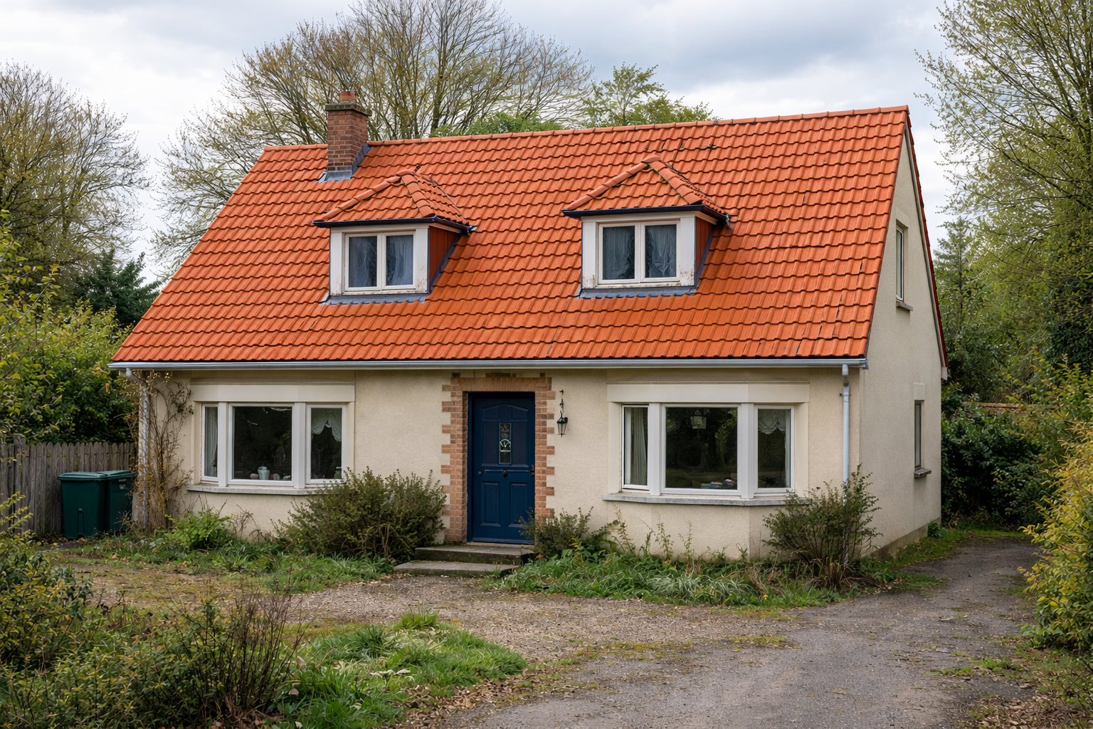 Apres intervention : Toiture maison 3 facades